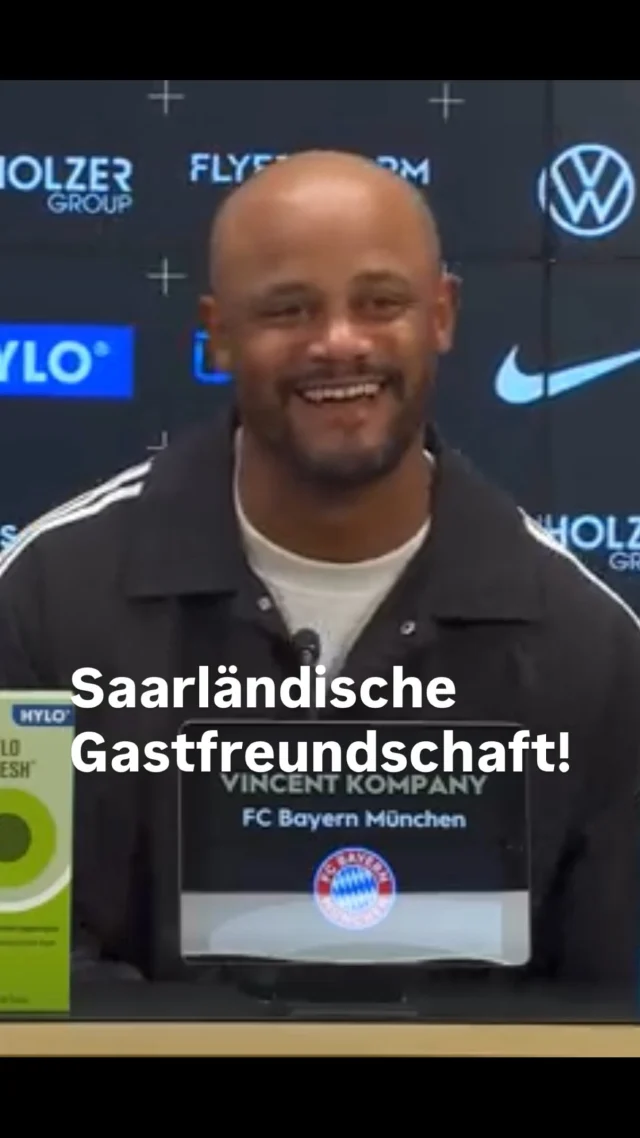 So geht Saarländische Gastfreundschaft ❤️
@fcbayern zu Gast in Elversberg!

#svelversberg #bayernmünchen