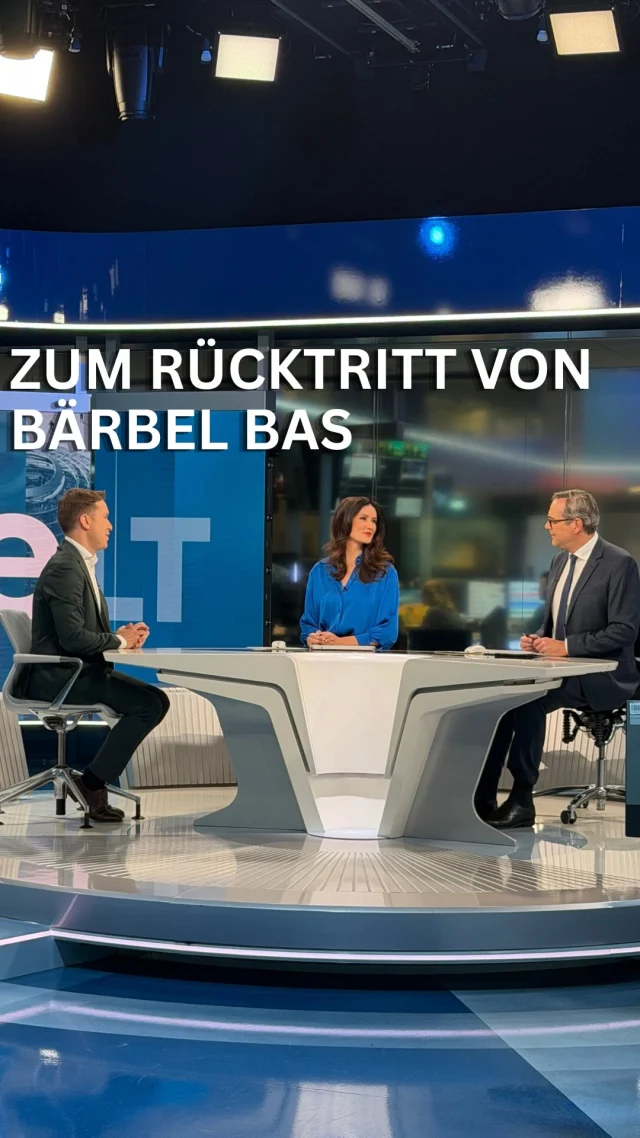 Respekt vor Deiner Entscheidung, liebe @baerbelbas ! Darüber habe ich heute unter anderem mit WELT TV gesprochen.